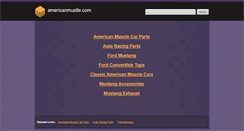 Desktop Screenshot of americanmustle.com